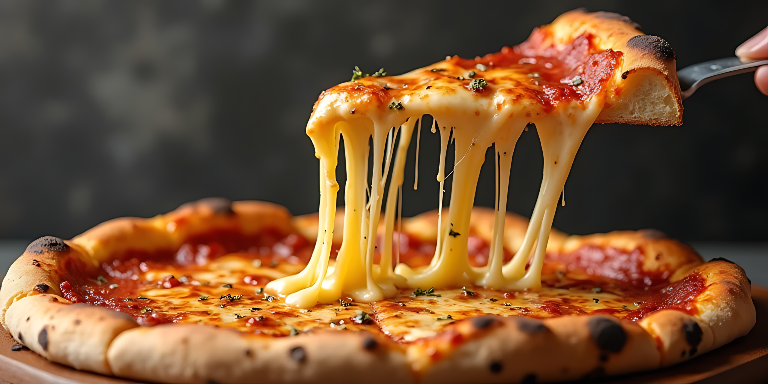 —pngtree—cheesy pizza slice being lifted 16477095